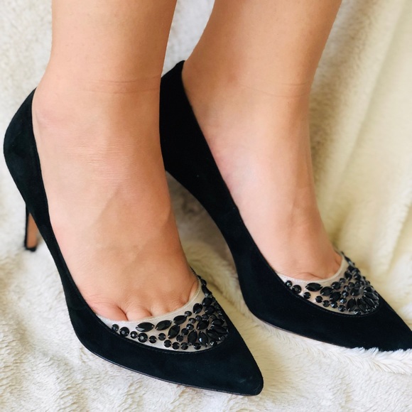Tory Burch Shoes - 66% off Tory Burch Black Delphine Suede